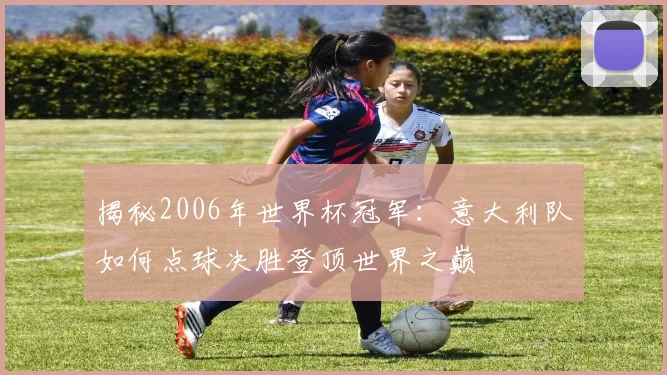 揭秘2006年世界杯冠军:意大利队如何点球决胜登顶世界之巅